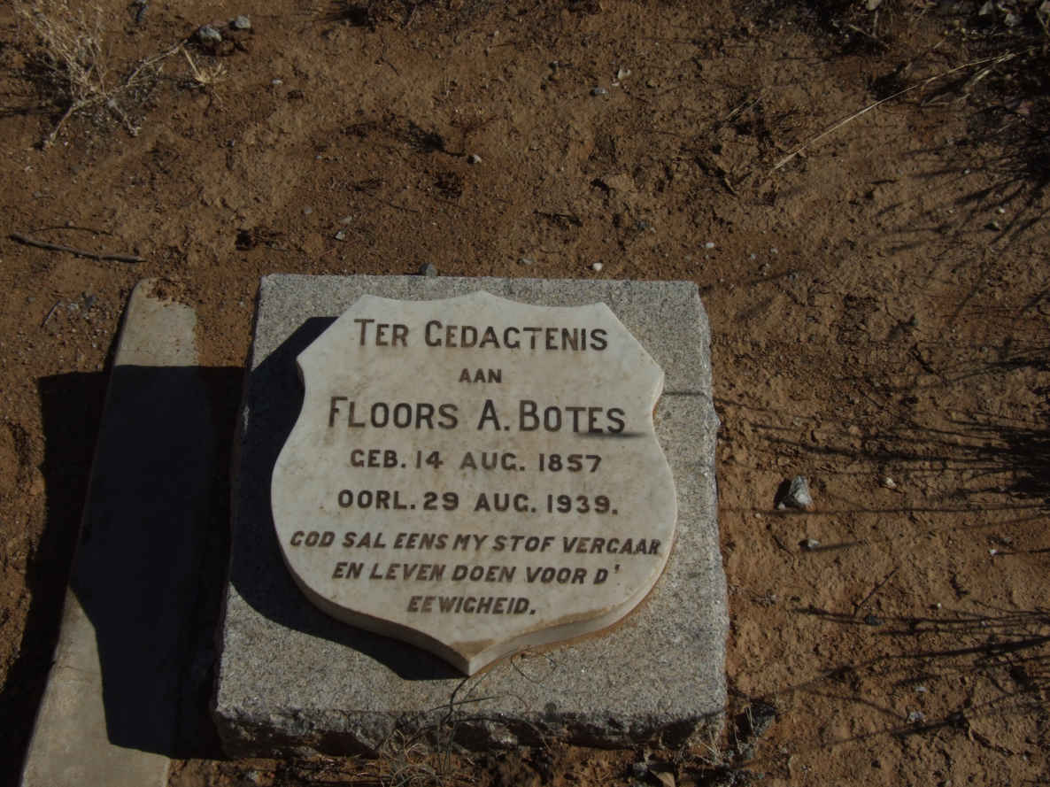 BOTES Floors A. 1857-1939