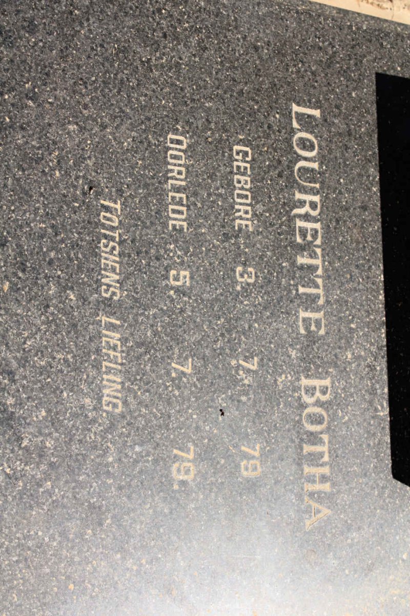 BOTHA Lourette 1979-1979
