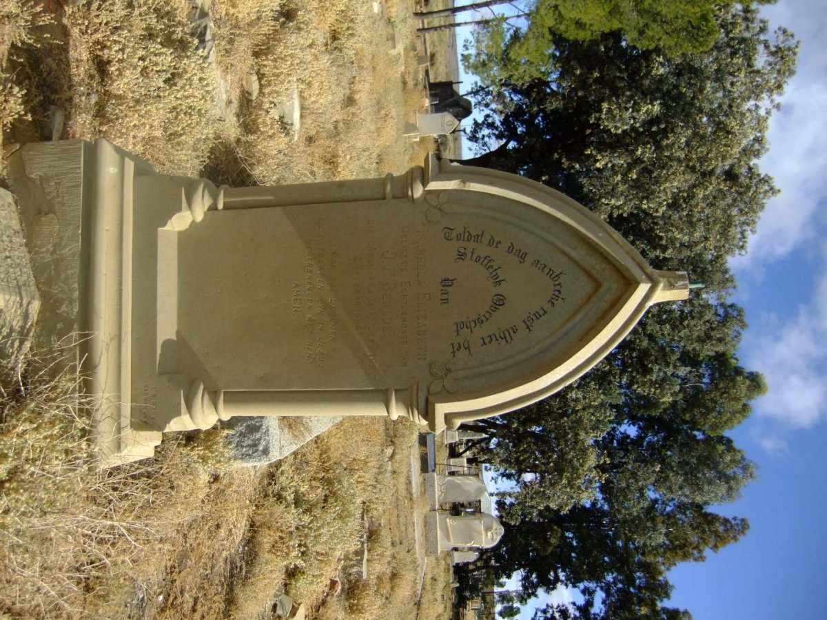 BENADE Isabella Elizabeth -1882