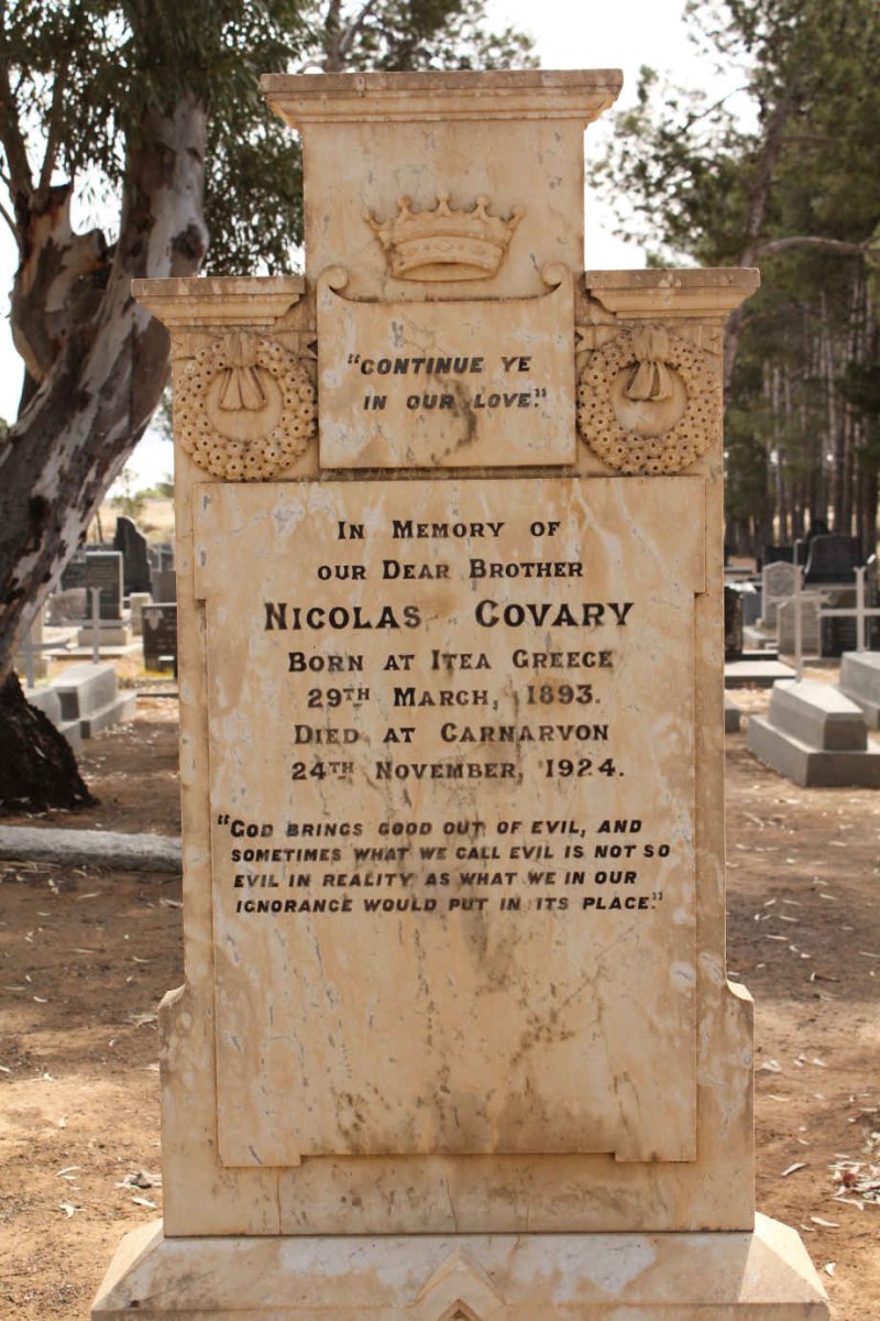 COVARY Nicolas 1893-1924