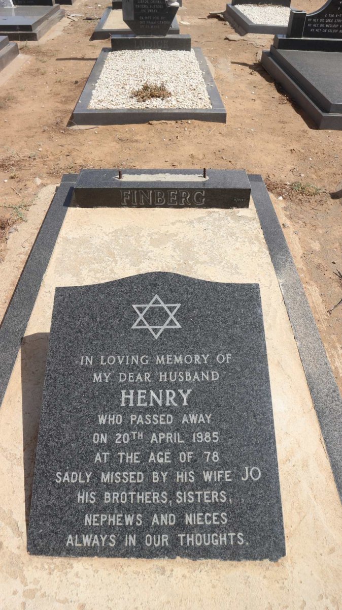 FINBERG Henry -1985