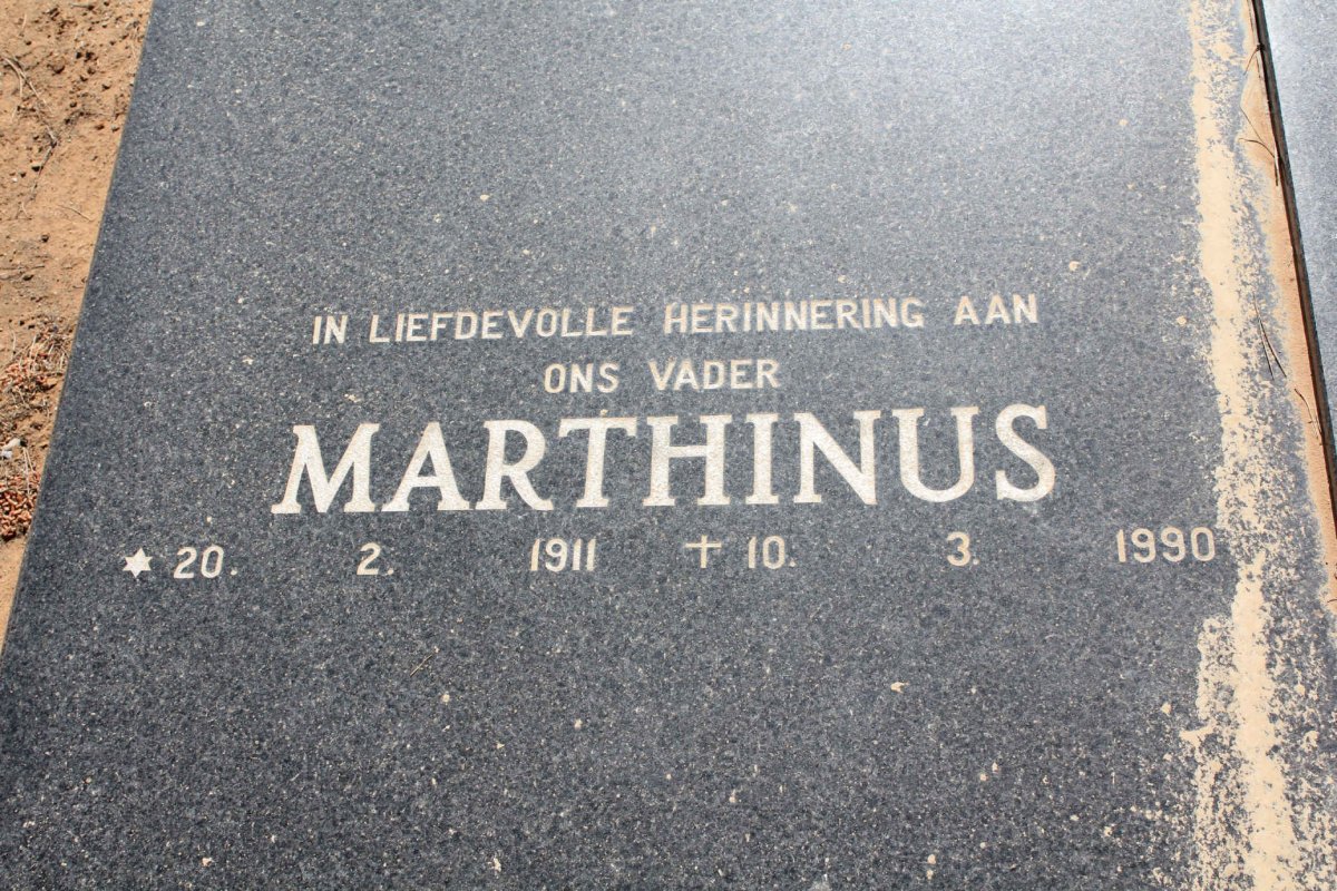 GELDENHUYS Marthinus 1911-1990 &amp; Maxine VAN BREDA 1918-1986