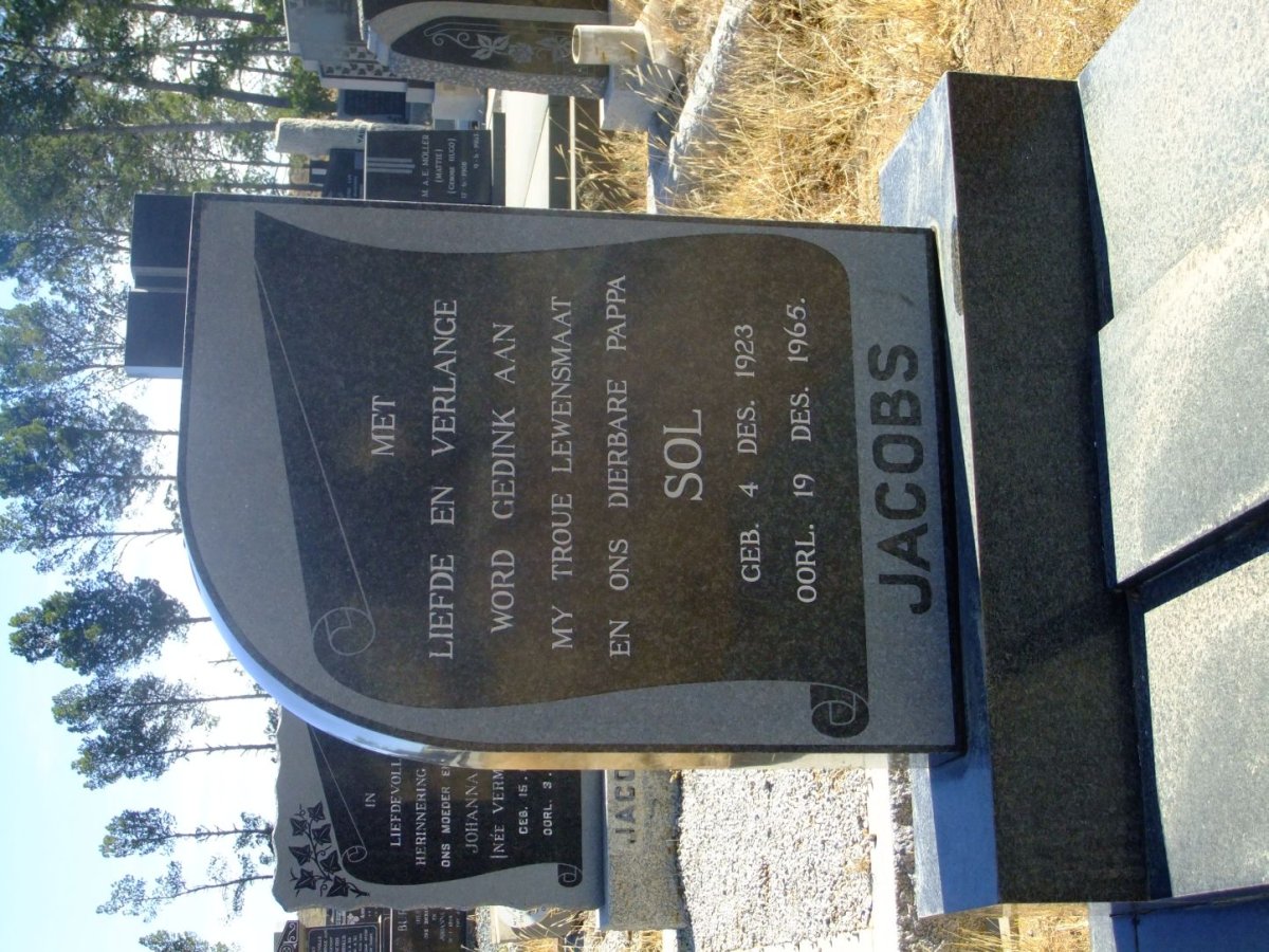 JACOBS Sol 1923-1965