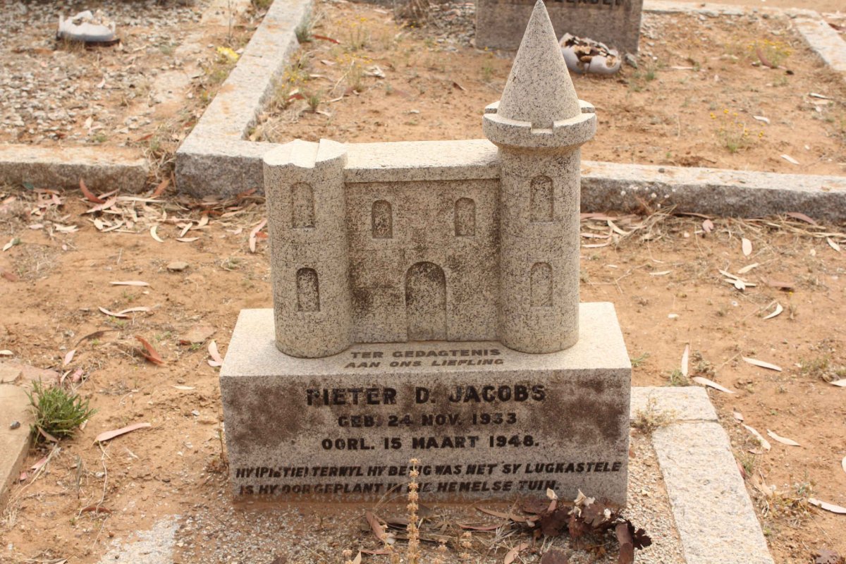 JACOBS Pieter D. 1933-1948