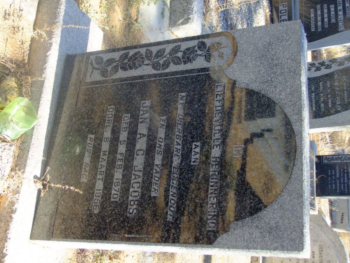 JACOBS Jan A.G. 1870-1956