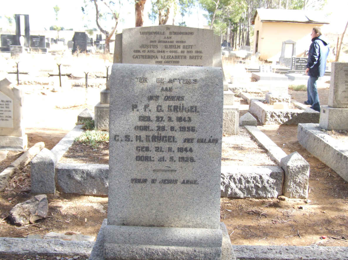 KRUGEL P.F.G. 1843-19?6 &amp; C.S.M. MALAN 1844-1926