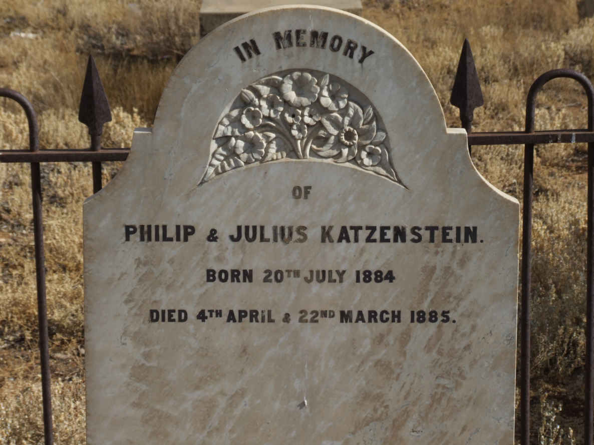 KATZENSTEIN Philip 1884-1885 :: KATZENSTEIN Julius 1884-1885
