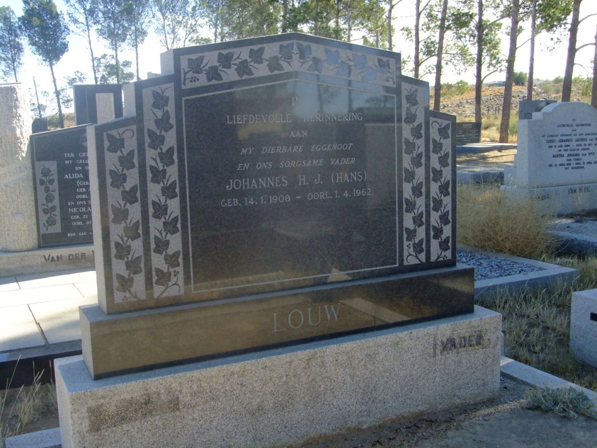 LOUW Johannes H.J. 1908-1962