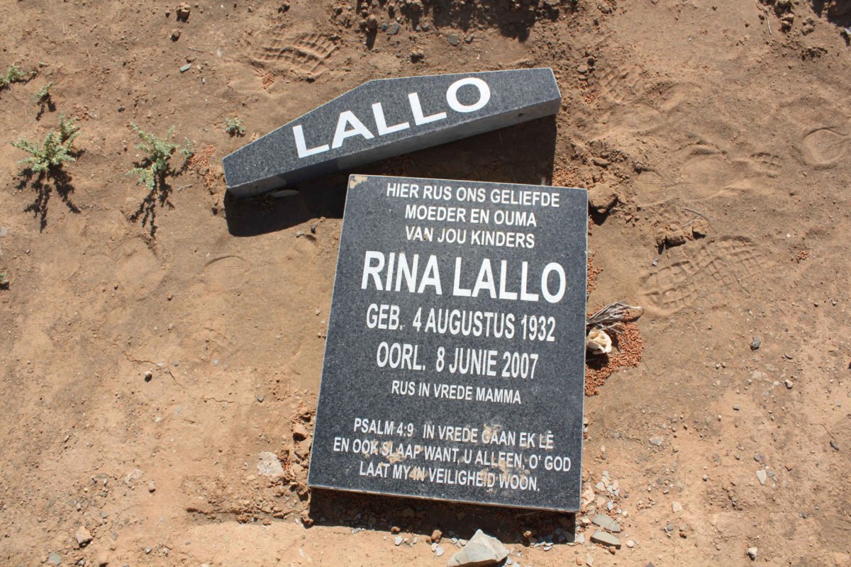 LALLO Rina 1932-2007