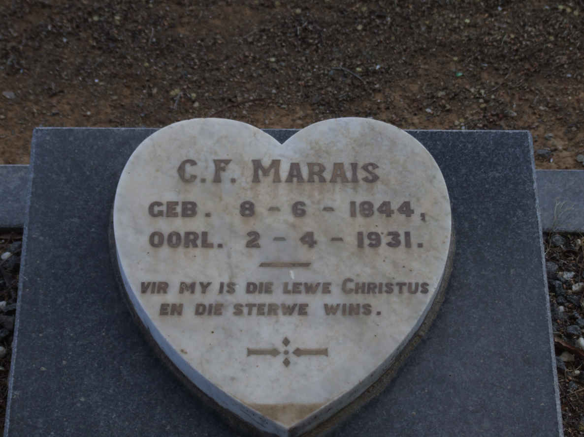 MARAIS C.F. 1844-1931