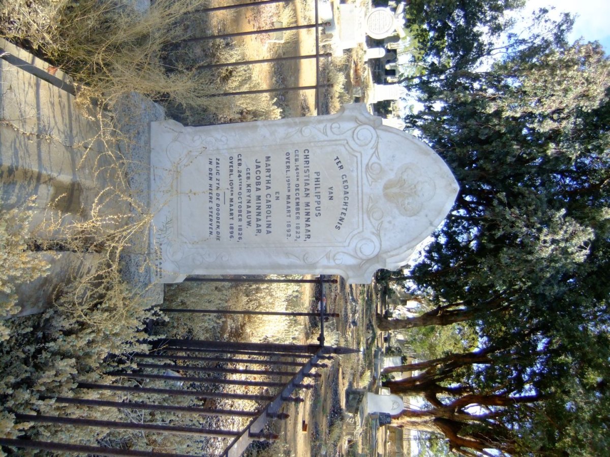 MINNAAR Philippus Christiaan 1823-1892 &amp; Martha Carolina Jacoba KRYNAAUW 1826-1896