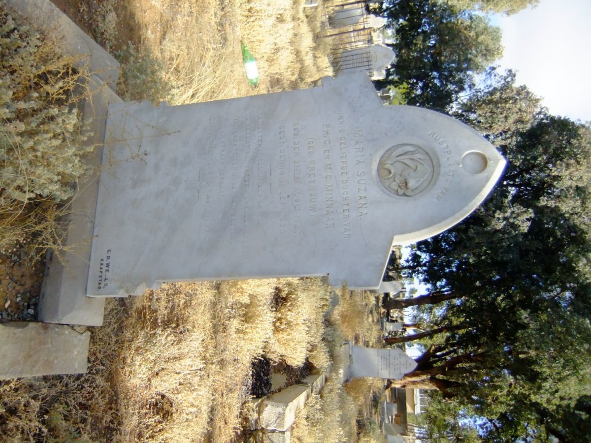 MINNAAR Maria Suzana 1859-1890