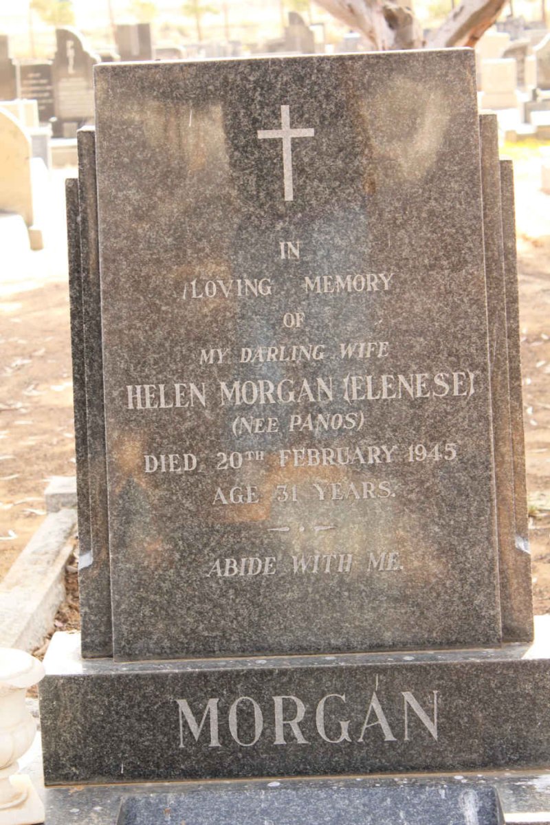 MORGAN Helen nee PANOS -1945