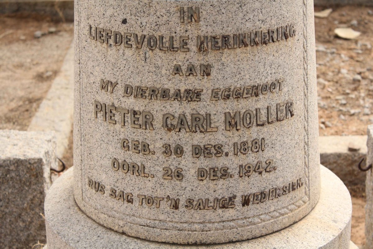 MOLLER Pieter Carl 1881-1942