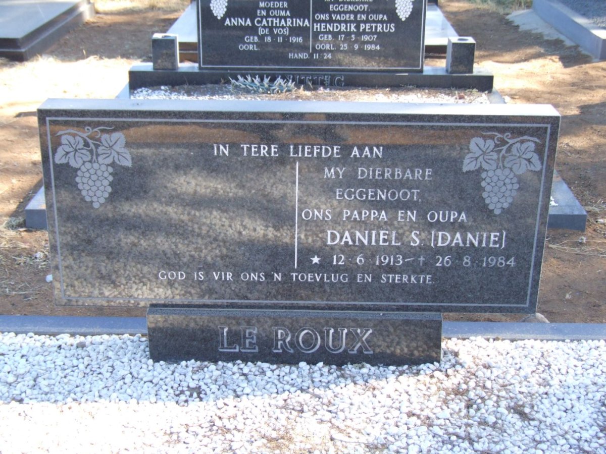 ROUX Daniel S., le 1913-1984