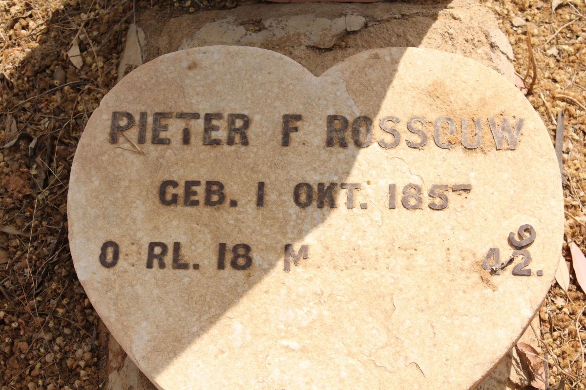 ROSSOUW Pieter F. 1857-1942