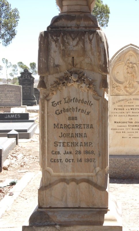 STEENKAMP Margaretha Johanna 1868-1907