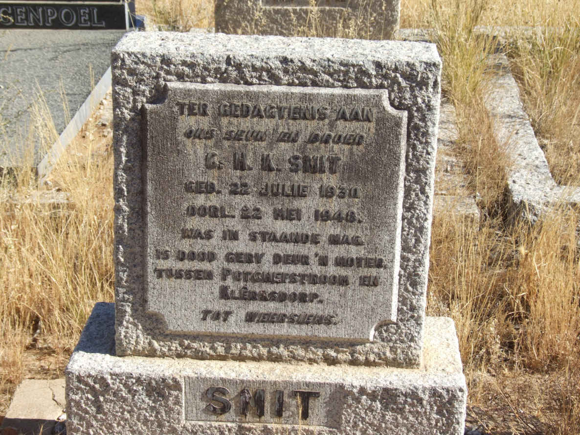 SMIT C.H.K. 1930-1948