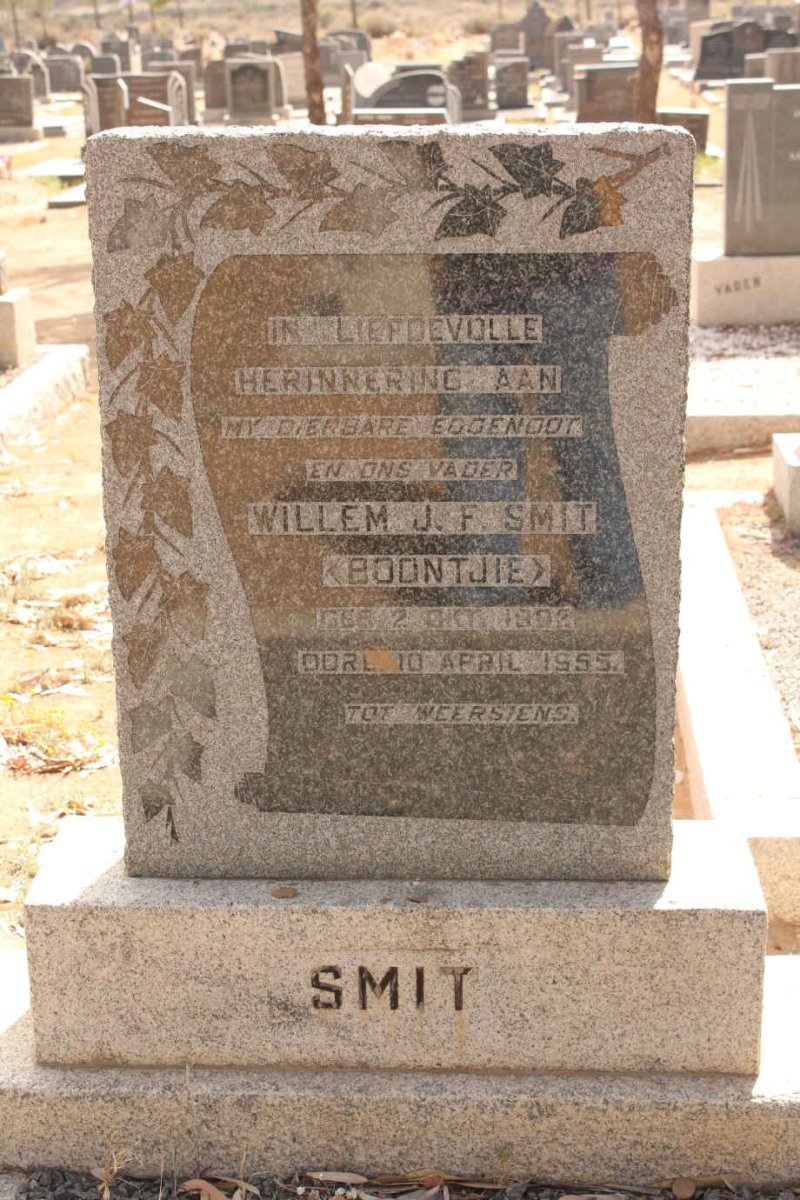 SMIT Willem J.F. 1902-1955