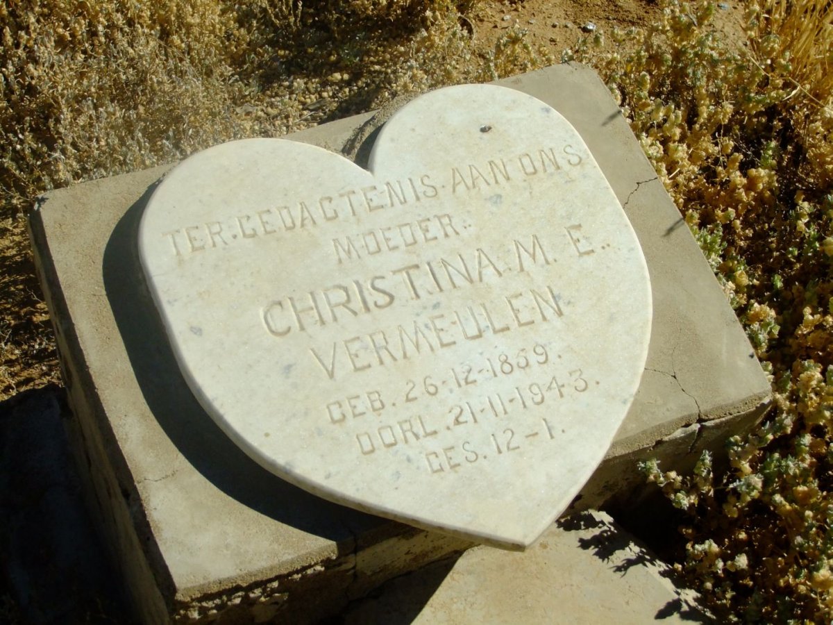 VERMEULEN Christina M.E. 1859-1943