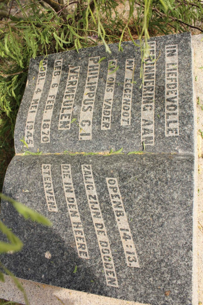 VERMEULEN Philippus C.I. 1870-1945
