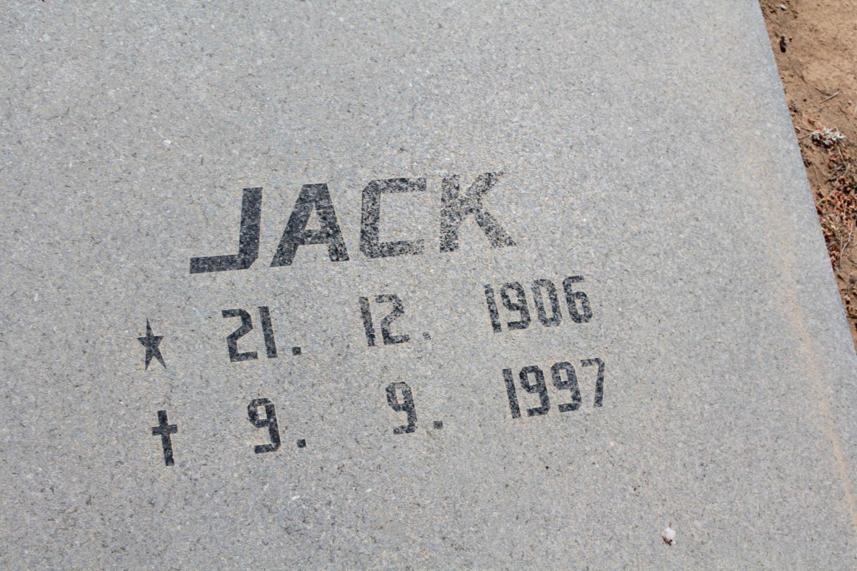VORSTER Jack 1906-1997