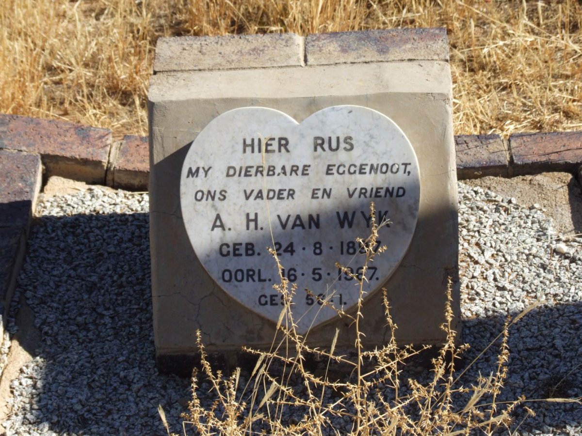 WYK A.H., van 1897-1967