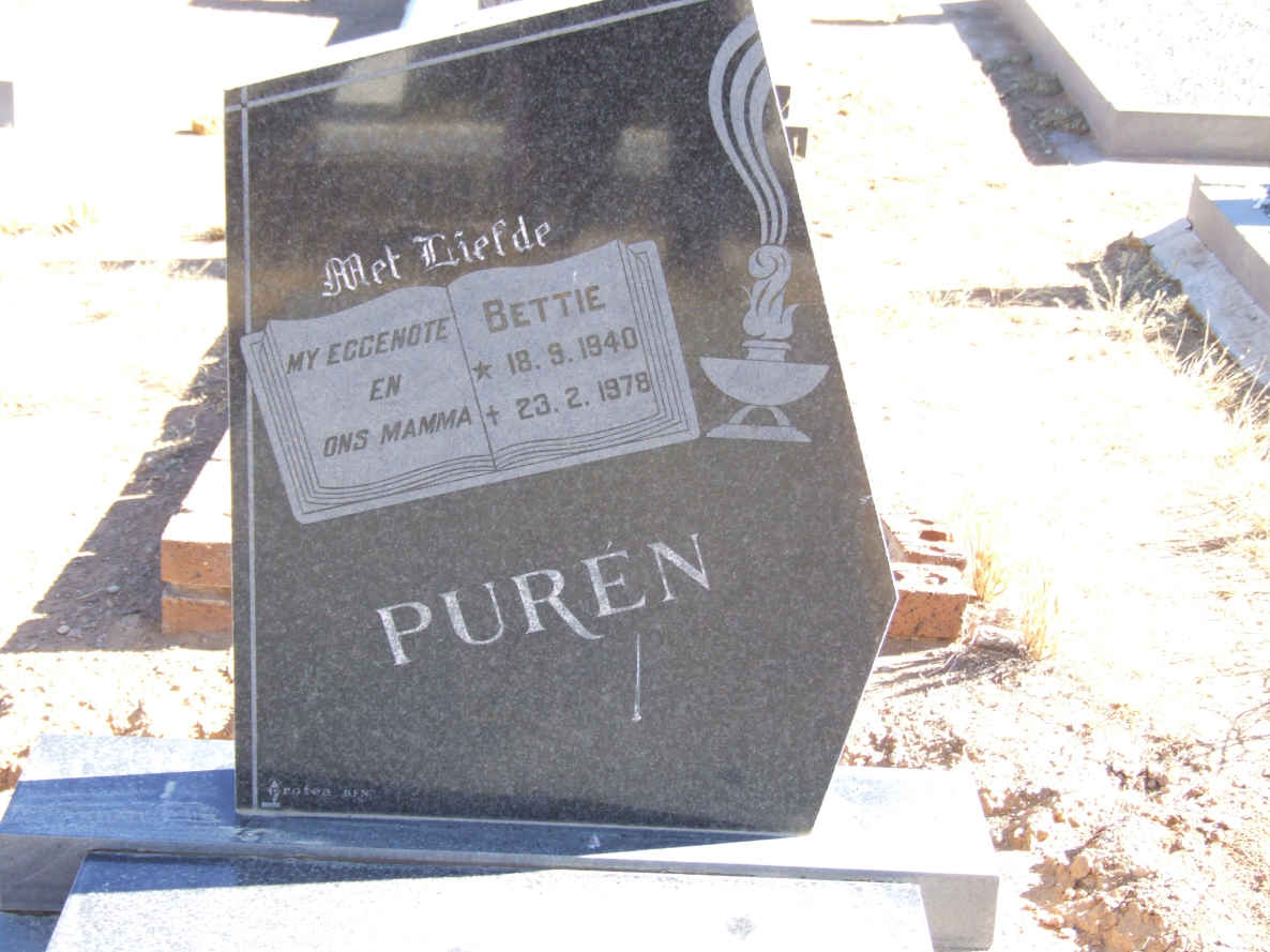 PURÉN Betty 1940-1978