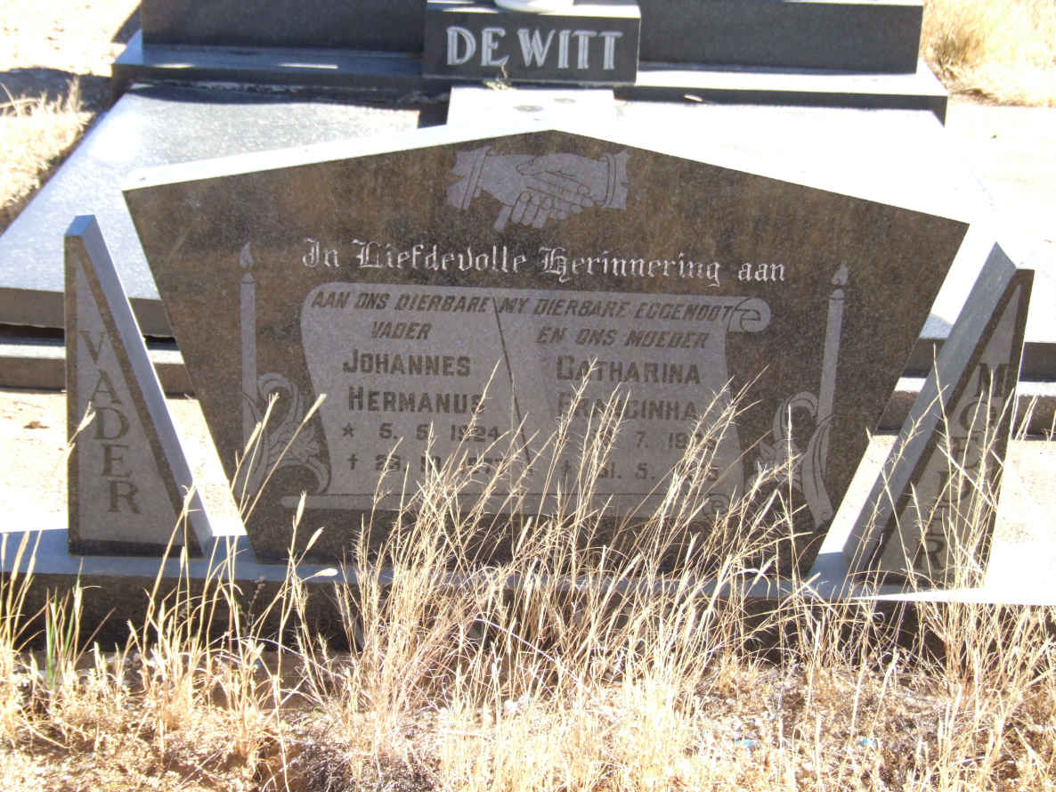 ? Johannes Hermanus 1924-197? &amp; Catharina Francinha