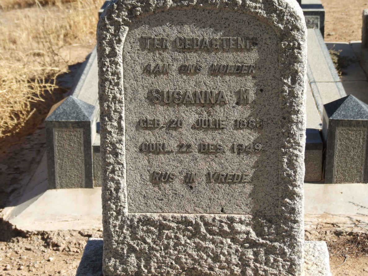 ? Susanna M. 1883-1949