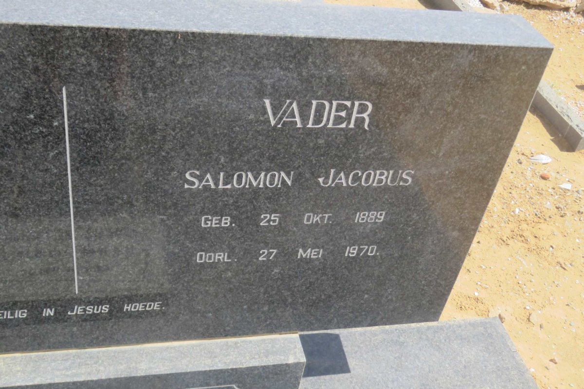 ? Salomon Jacobus 1889-1970 &amp; Magdel Elizabeth 1895-1970