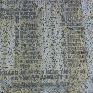 Northern Cape, COLESBERG district, Suffolk Hill, Anglo Boer War British Memorial
