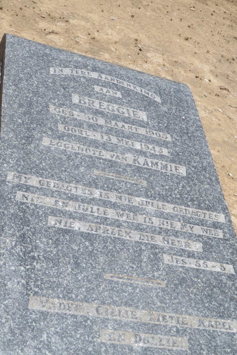 AUCAMP Breggie 1905-1943