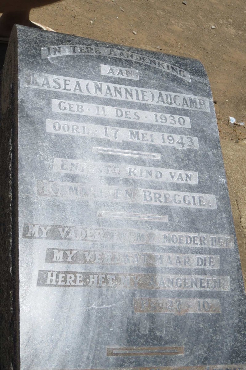 AUCAMP Lasea 1930-1943