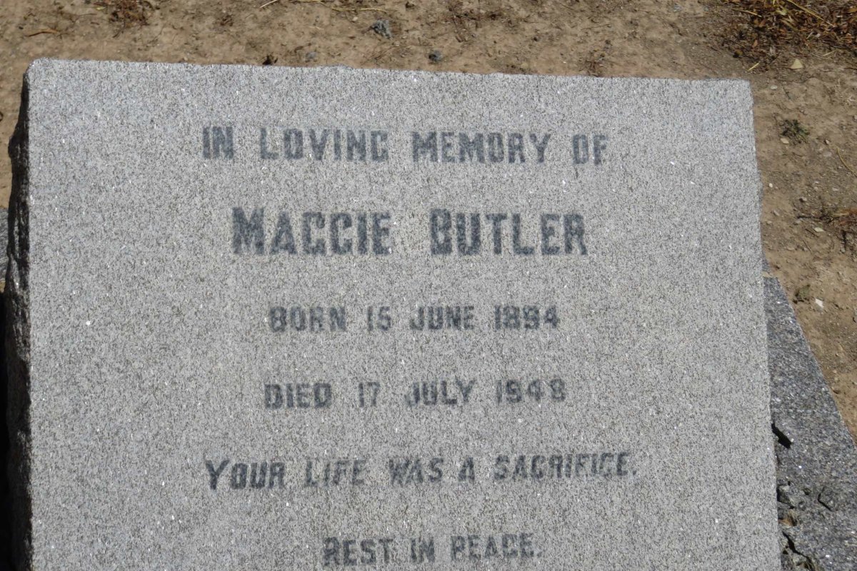BUTLER Maggie 1894-1948