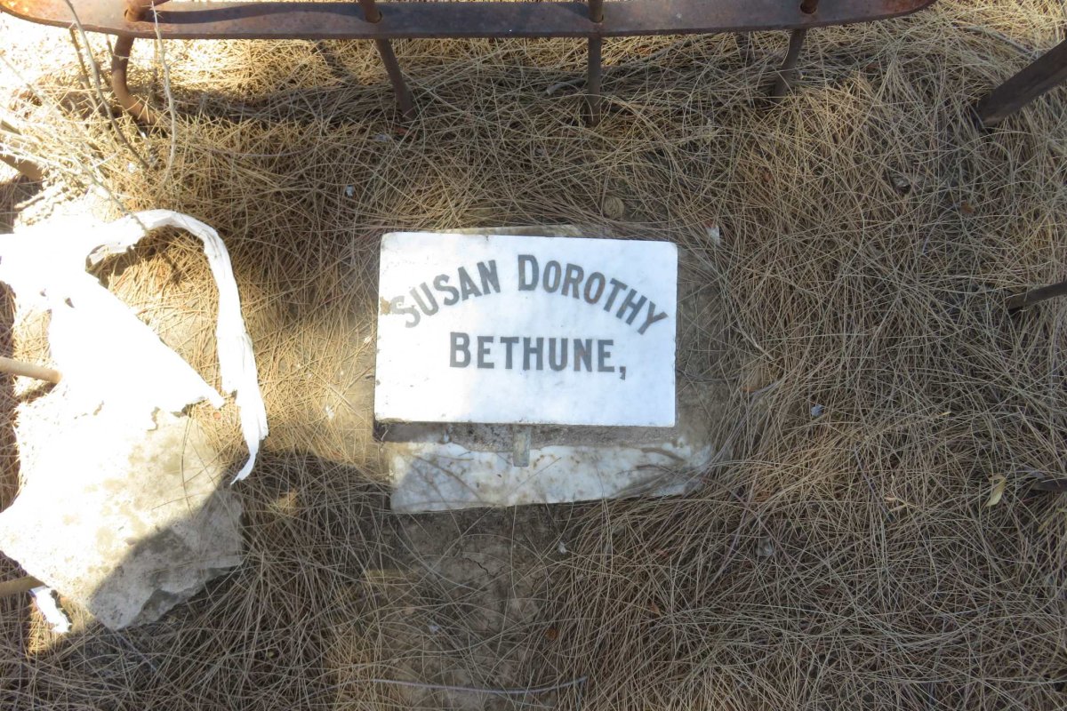 BETHUNE Susan Dorothy