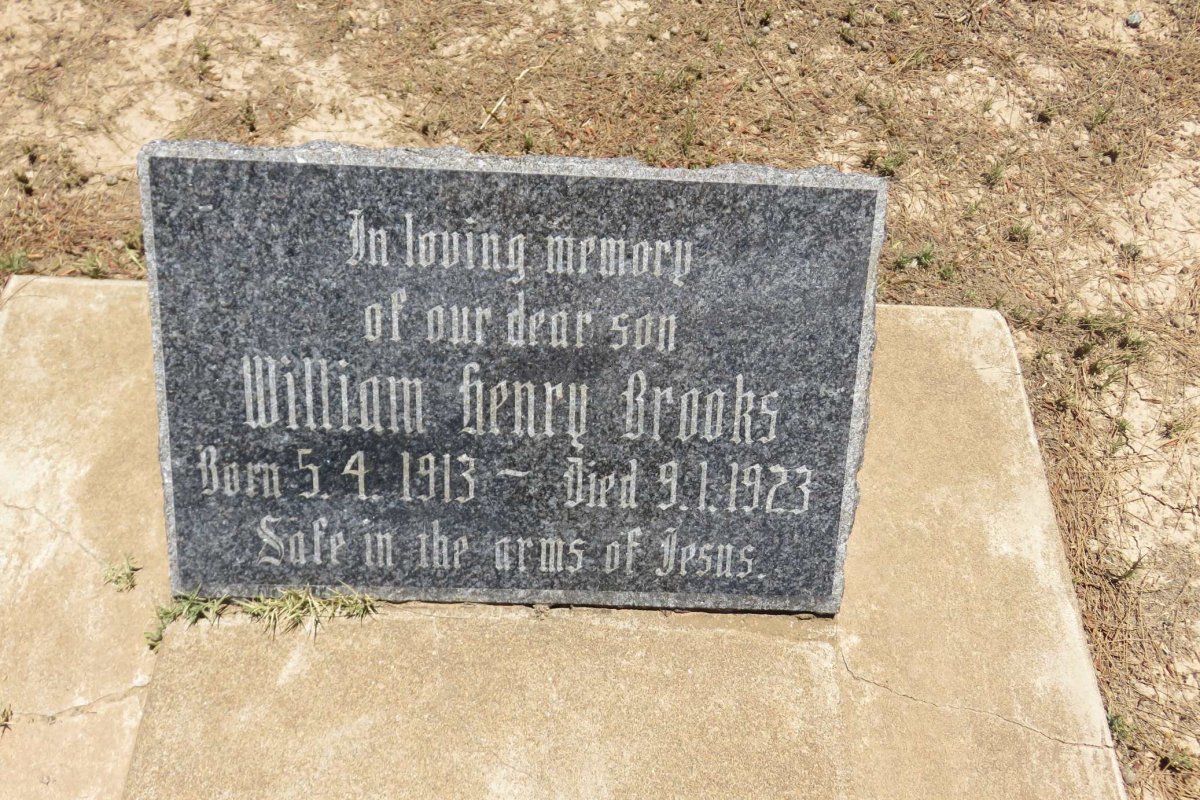 BROOKS William Henry 1913-1923