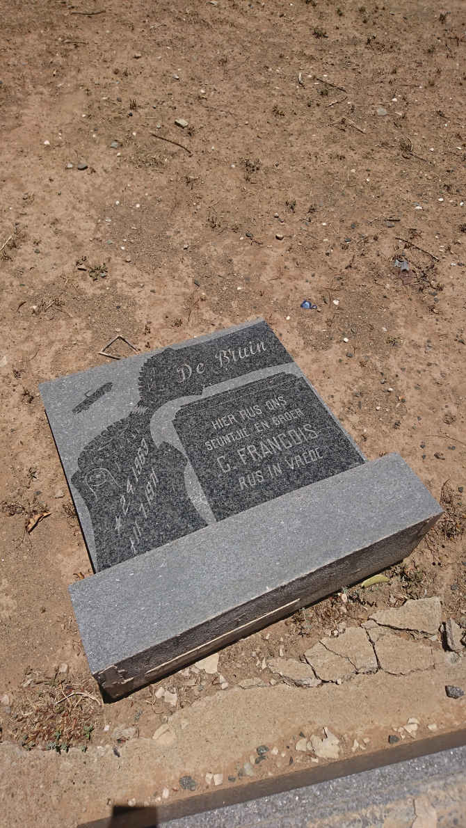 BRUIN C. Francois, de 1963-1971