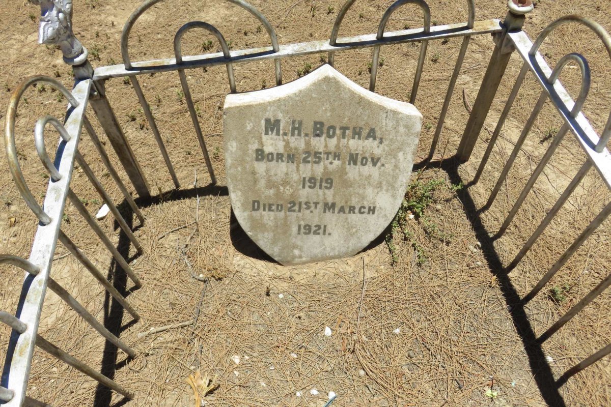 BOTHA M.A. 1919-1921