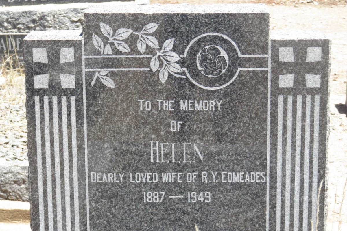 EDMEADES Helen 1887-1949