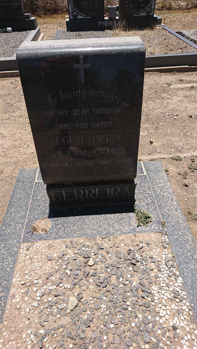 FERREIRA Eugene Pierre 1932-1967