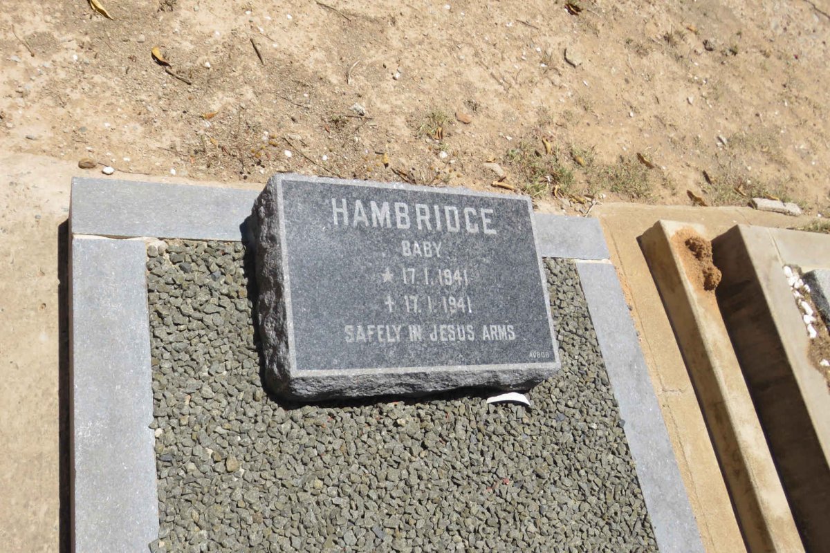 HAMBRIDGE Baby 1941-1941