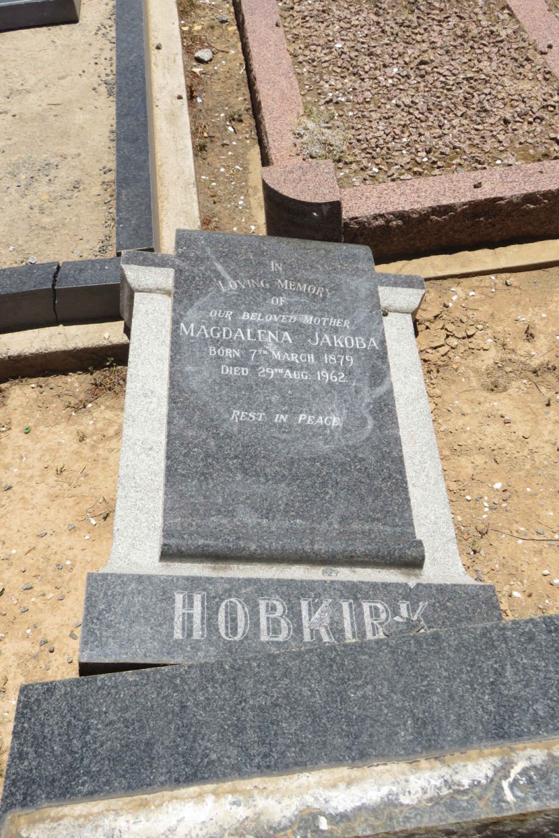 HOBKIRK Magdalena Jakoba 1879-1962
