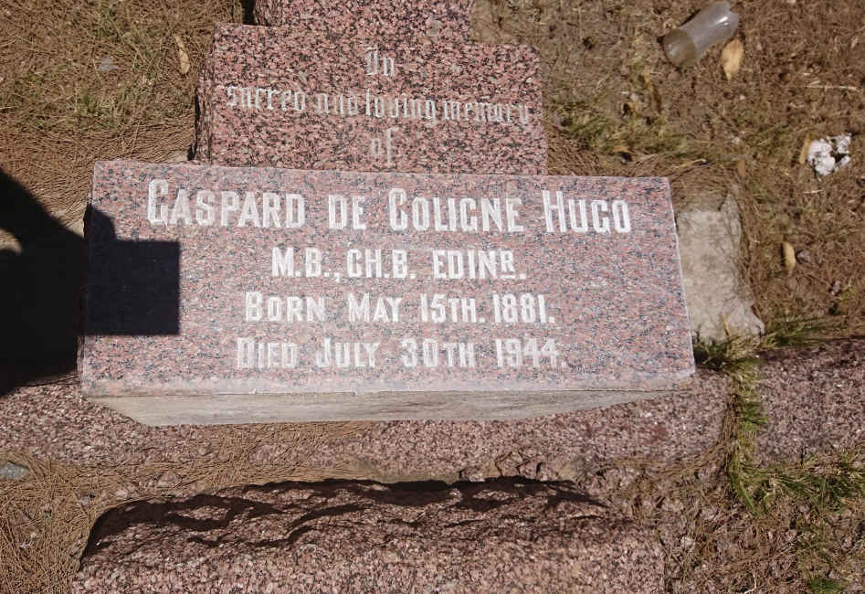 HUGO Gaspard de Coligne 1881-1944