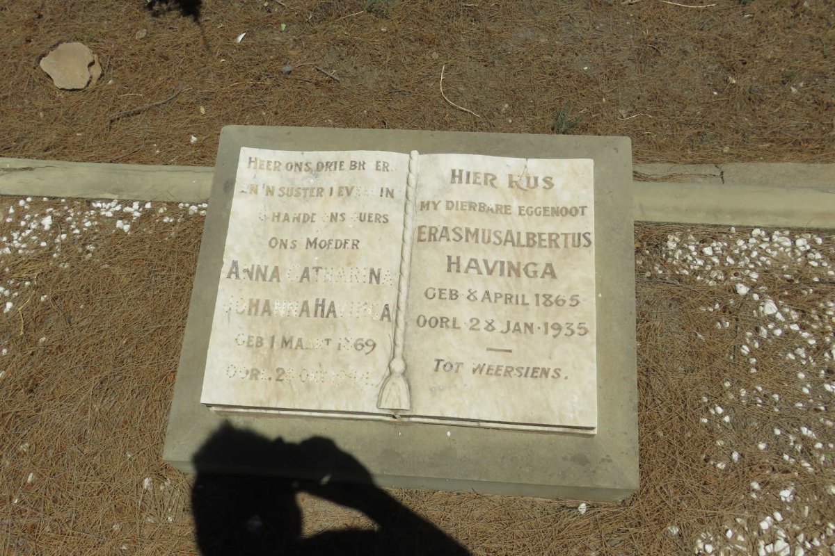 HAVINGA Erasmus Albertus 1865-1935 &amp; Anna Catharina Johanna 1869-1944