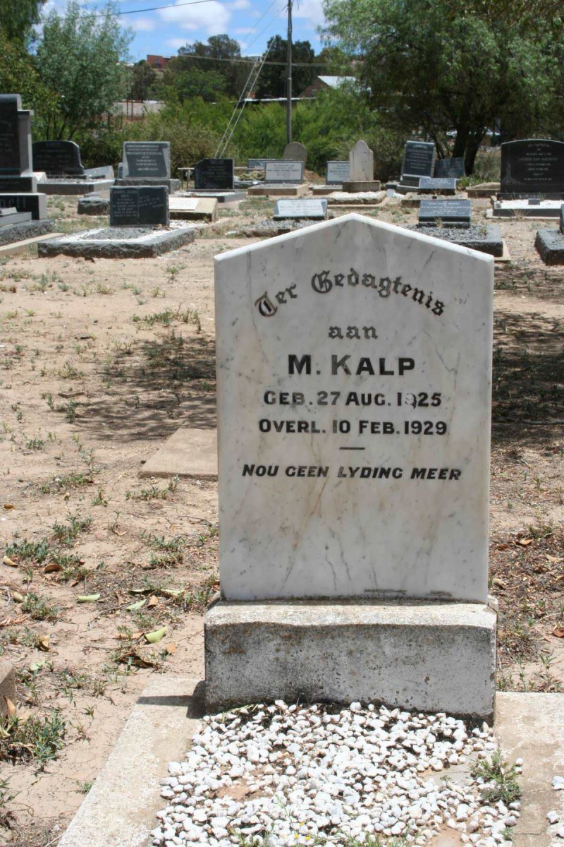 KALP M. 1925-1929