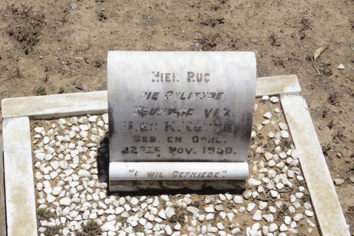 KOTZE 1930-1930