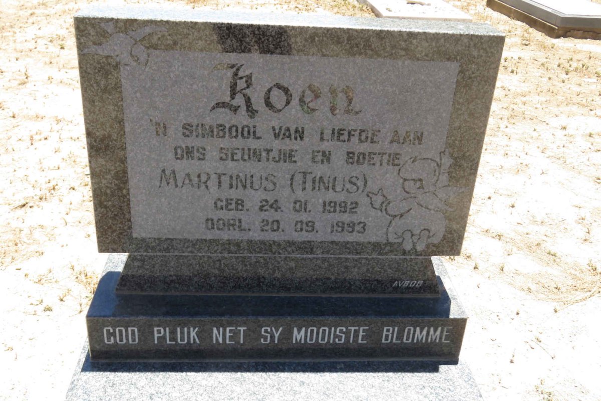 KOEN Marthinus 1992-1993