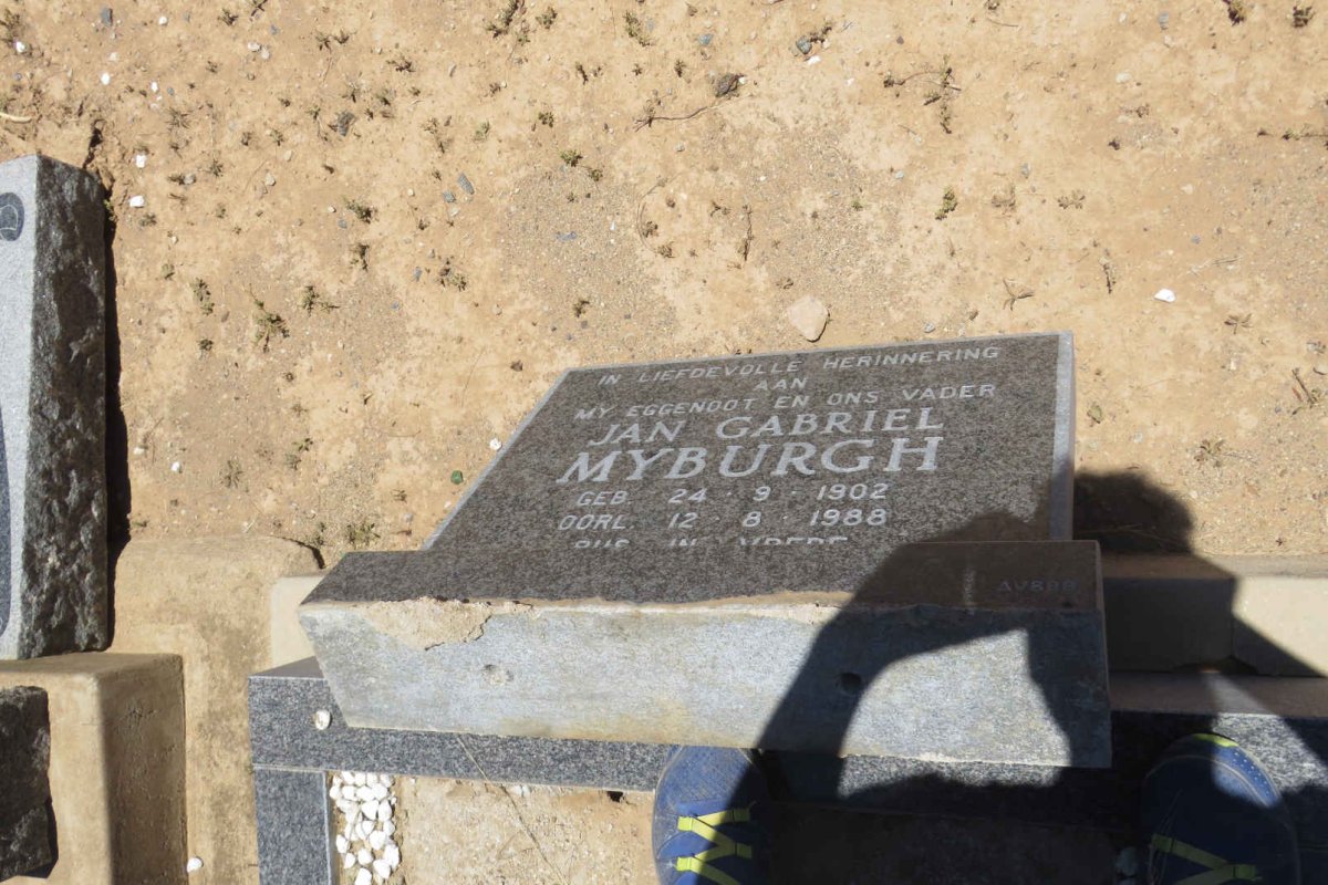 MYBURGH Jan Gabriel 1902-1988