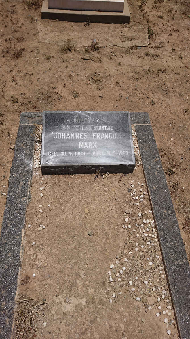 MARX Johannes Francois 1969-1969